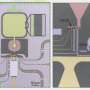 The tunable coupling of two distant superconducting spin qubits