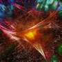 Quantum computer simulates hadronization, reproducing string breaking with 104 qubits
